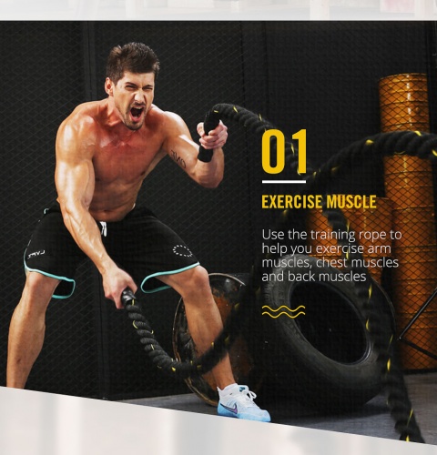 Канат для функционального тренинга Original FitTools 12м фото 8 Канат для функционального тренинга Original FitTools 12м фото 8
